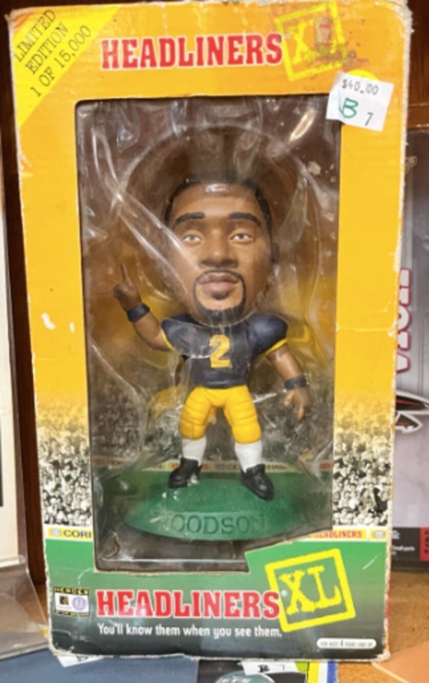 1998 Headliners XL Charles Woodson #2 Michigan Wolverines Figure Boxed